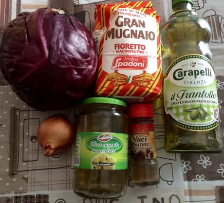 ricettevegan.org -hamburger di cavolo rosso e olive 1