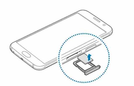 Galaxy S6 come si fa a togliere la scheda telefonica SIM