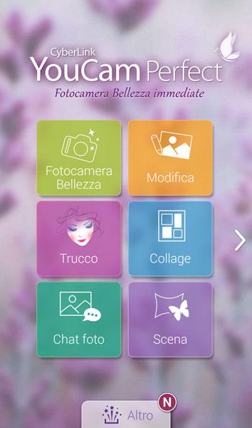 youcam perfect per selfie 