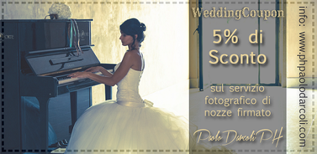 Paolo Darcoli PH - Sconto del 5% su servizi fotografici di nozze