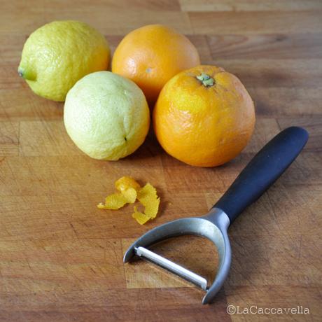 lacaccavella, bucce, agrumi, essiccate, zest, orange, lemon