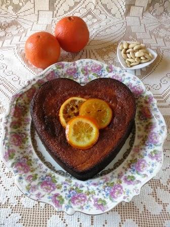 Torta Ebraica alle arance e mandorle