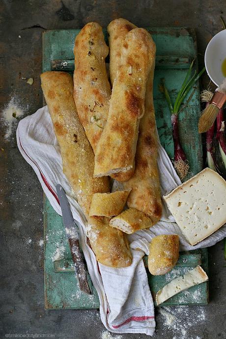 Mini baguette con cipollotto di Tropea