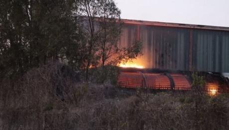 Incendio Bagnoli