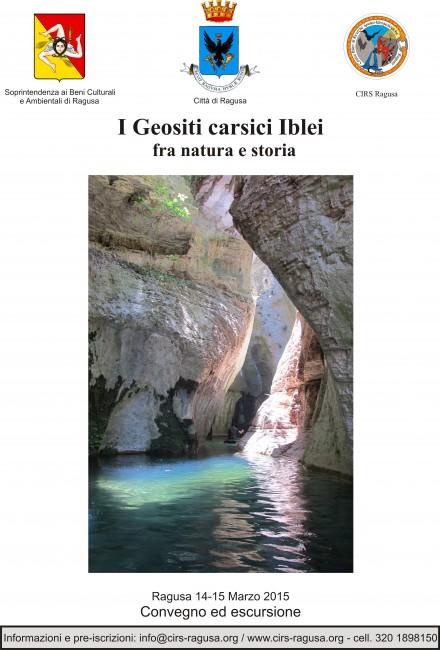 I Geositi carsici Iblei fra Natura e Storia