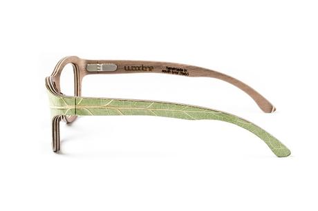 Trend 2015: gli occhiali rivestiti da una foglia di albero