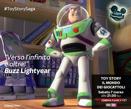 Toy Story, su Sky Cinema e Sky 3D la trilogia del mondo dei giocattoli Disney