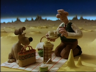 Un Tè con Wallace e Gromit