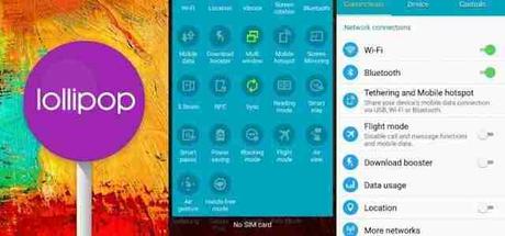 Galaxy Note 3 aggiornamento Android 5 Lollipop Download