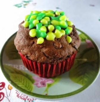 Muffin al cioccolato per l'8 marzo