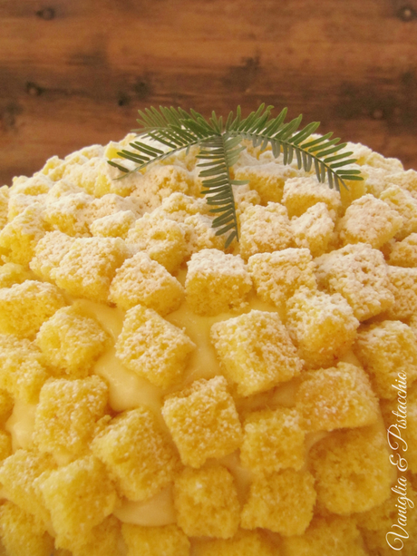 torta mimosa all'ananas