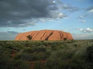 Uluru nel pomeriggio