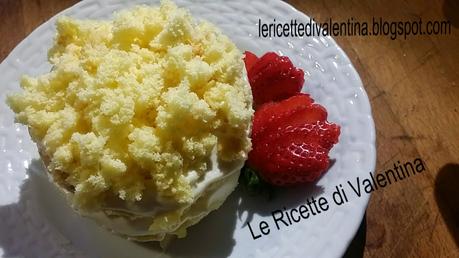 Tortine mimosa al profumo di limone, AUGURI DONNE!!