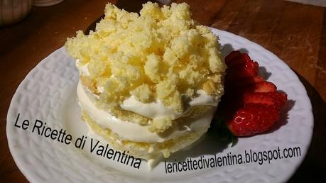 Tortine mimosa al profumo di limone, AUGURI DONNE!!