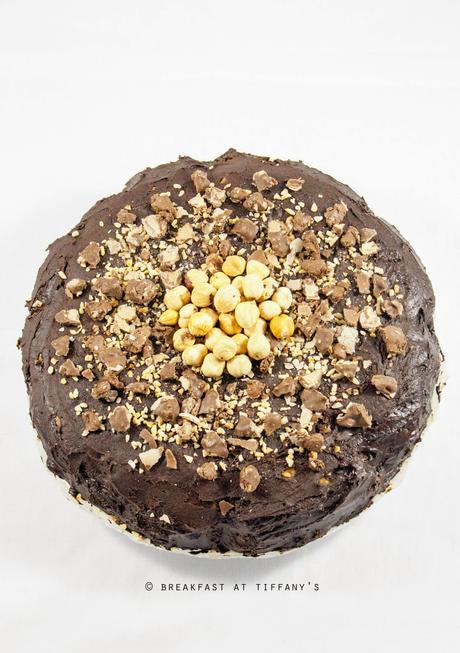 Torta simil Ferrero Rocher / Ferrero Rocher cake recipe