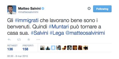Salvini-Balotelli: scoppia la polemica su «Muntari immigrato»