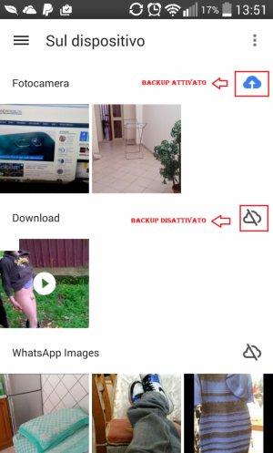 Google Foto: come disattivare il backup automatico delle foto
