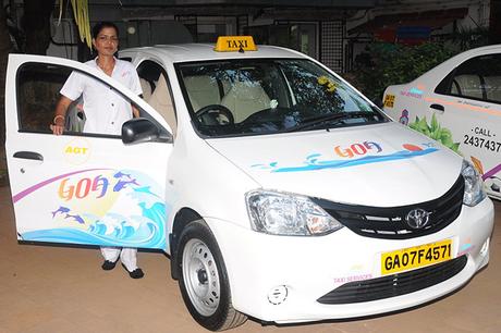 I taxi per donne di Goa