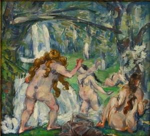 Paul Cezanne, Three Bathers, c. 1875, Private Collection- Photo: Ali Elai, Camerarts