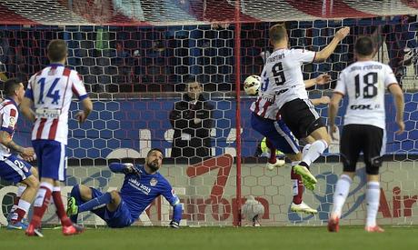 Atletico Madrid-Valencia 1-1, video gol highlights