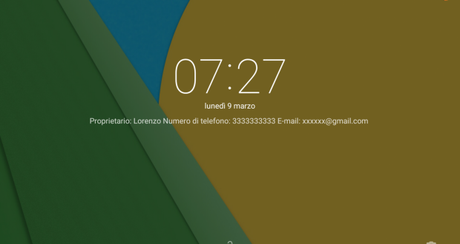 Guida: Come aggiungere informazioni personali alla lockscreen