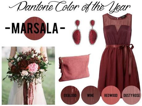 Le novità e le tendenze del matrimonio 2015 [#5]- Color Marsala