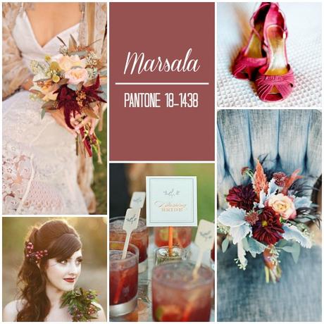 Le novità e le tendenze del matrimonio 2015 [#5]- Color Marsala