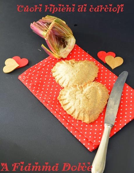 Cuori di farro ripieni ai carciofi