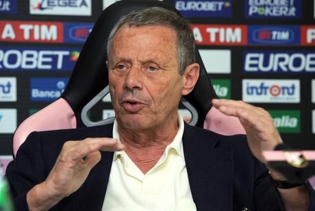 Zamparini: “La salvezza il primo obiettivo, con Dybala abbiamo rischiato di tasca nostra”