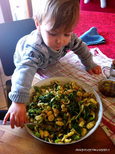 ORECCHIETTE CON LE CIME DI RAPA (my way)