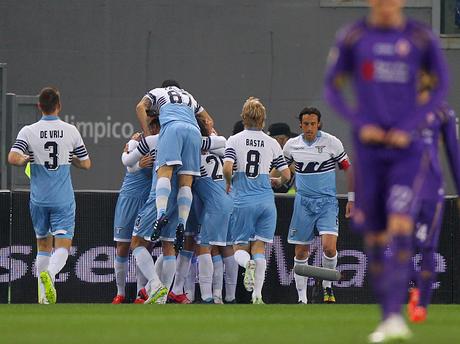 Lazio-Fiorentina 4-0, video gol highlights