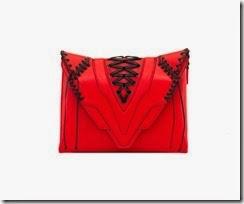 B567 POCHETTE FATALE LACED SCARLET