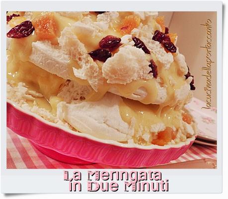 Meringata al microonde in due minuti! / Meringue microwave in two minutes!