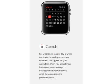 Watch Calendar