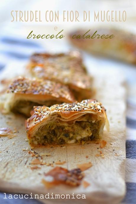 Strudel con Fior di Mugello e broccolo calabrese