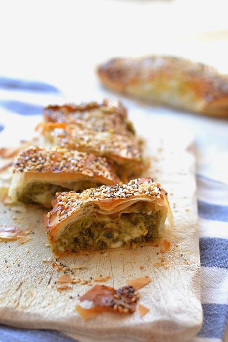 Strudel con Fior di Mugello e broccolo calabrese