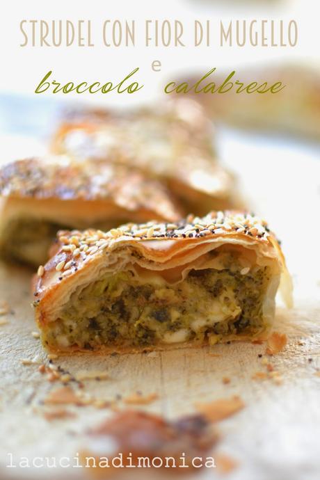 Strudel con Fior di Mugello e broccolo calabrese