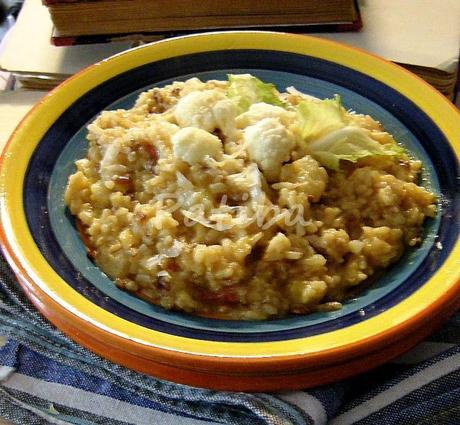 Risotto con Cavolfiore (o Verza) alla maniera di Petronilla