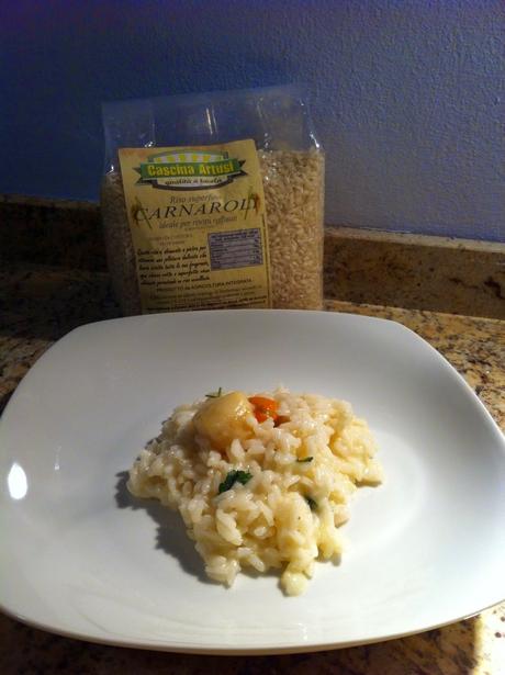 Con e Senza Bimby, Risotto alle Capesante