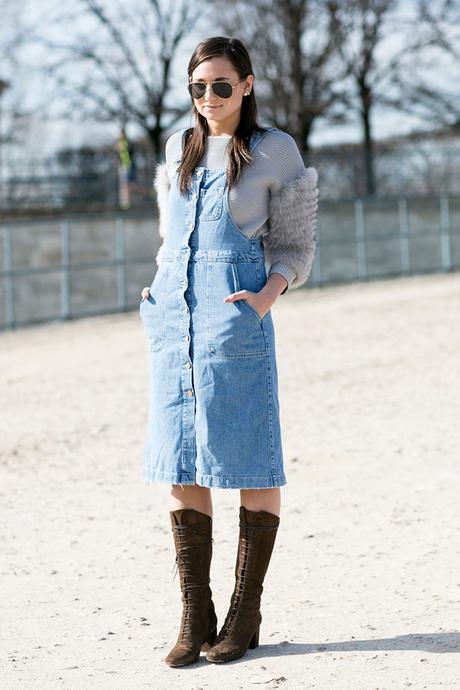 Paris Fashion Week A / I 2015: street style.  Parte 3 (9 foto)