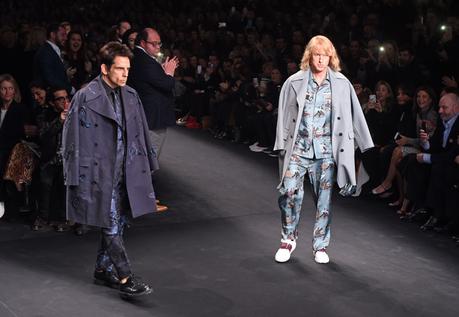 Zoolander alla sfilata di VALENTINO