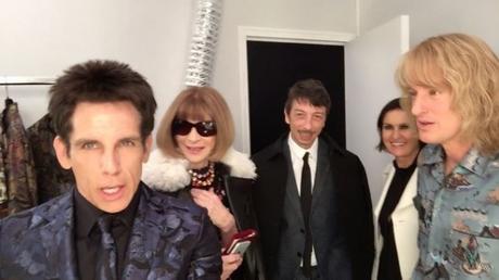 Zoolander alla sfilata di VALENTINO