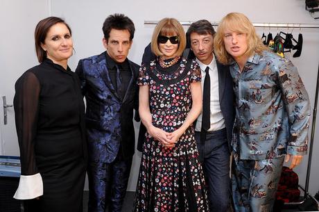 Zoolander alla sfilata di VALENTINO