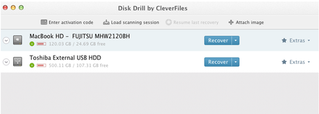 [Guida] Come recuperare i file cancellati su [Mac OS X] con [Disk Drill]