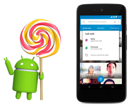 Google rilascia Android 5.1 Lollipop