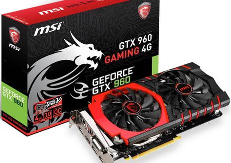 Nuova MSI GeForce GTX 960 Gaming 4GB