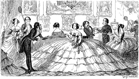 Costume History 1860s: Crinoline Fashion period (1840 - 1870).