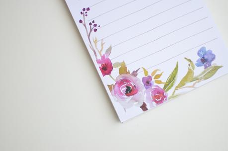 { Block notes } Floral Design