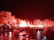 (VIDEO)Great pyroshow Olympiacos fans celebrating years club 10.3.2015 #thisisfootball