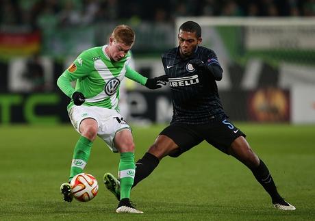 Wolfsburg-Inter 3-1: De Bruyne azzanna la Beneamata, lupi con un piede nei quarti!